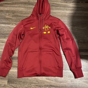 Iowa state zip up Nike sweatshirt